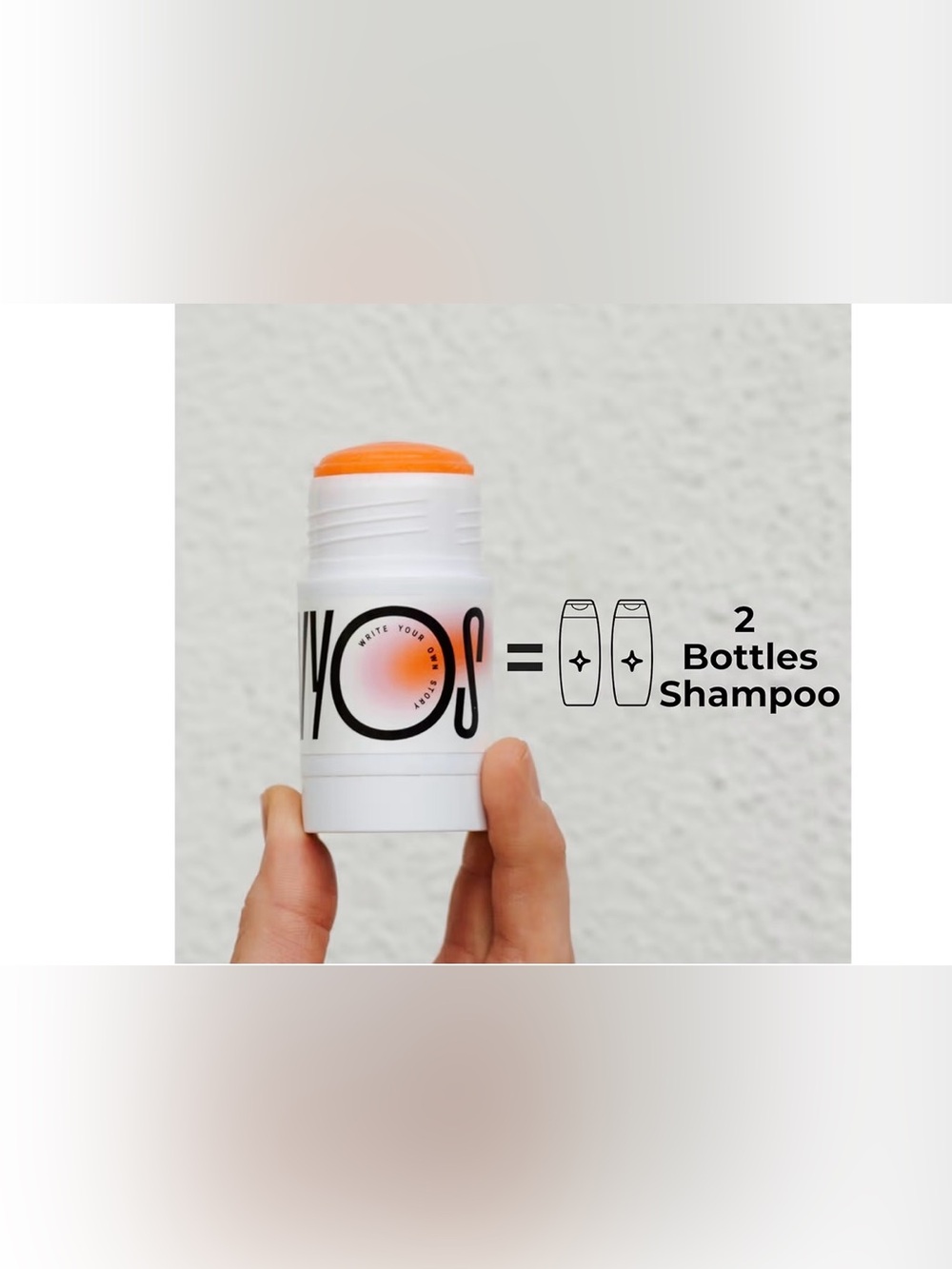 WYOS The Mane Event Daily Shampoo Stick - Picture 4 of 6